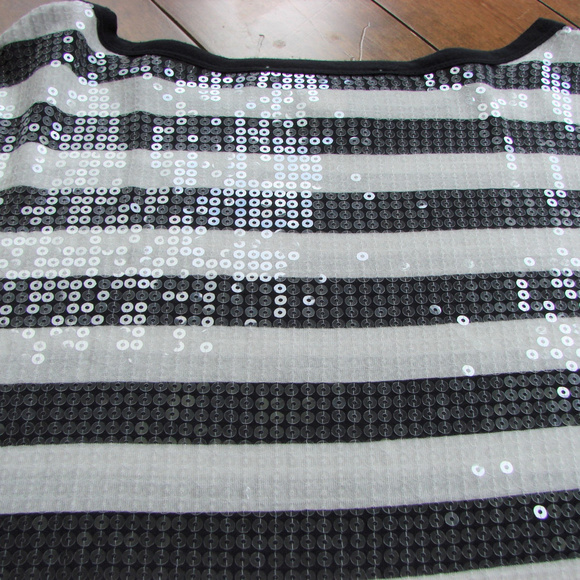 MICHAEL Michael Kors Black & White Sequin Dress - Picture 7 of 8